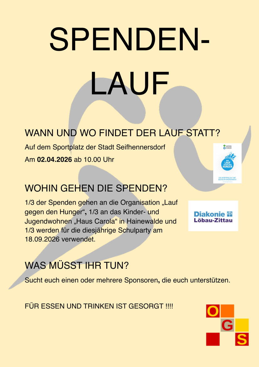 SPENDENLAUF Plakat 26